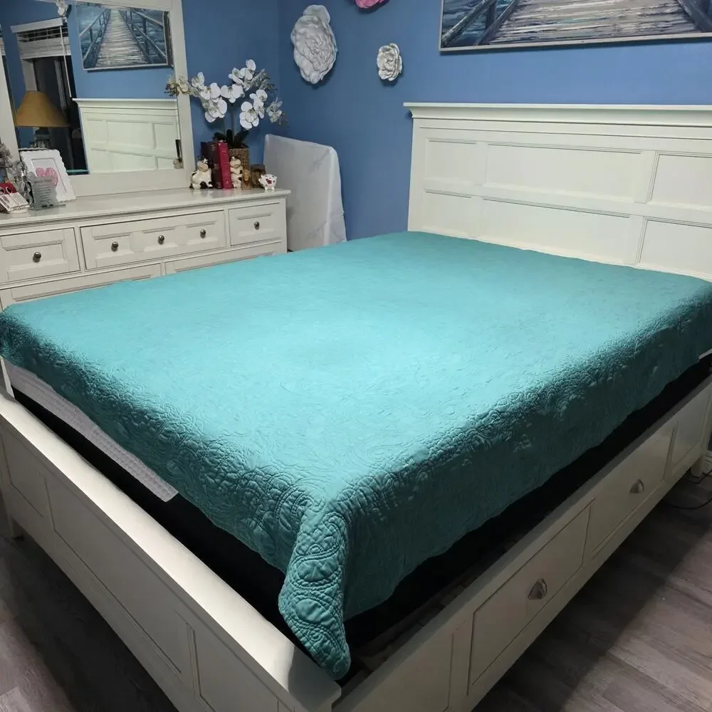 American Pacific Twin Quilt‎ Southwest Teal 84